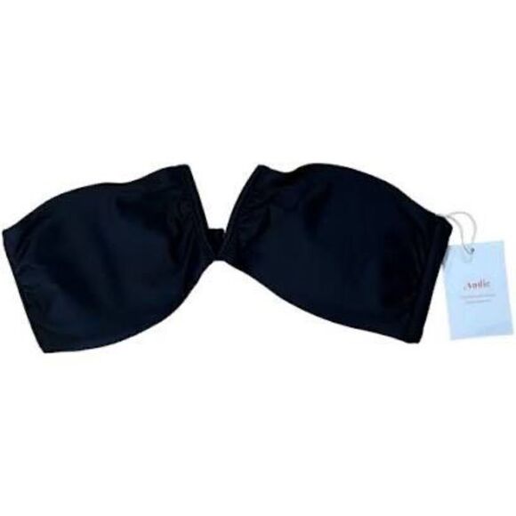 NWT Andie Swim The Scala Top, Black, women’s size XS - Picture 2 of 4